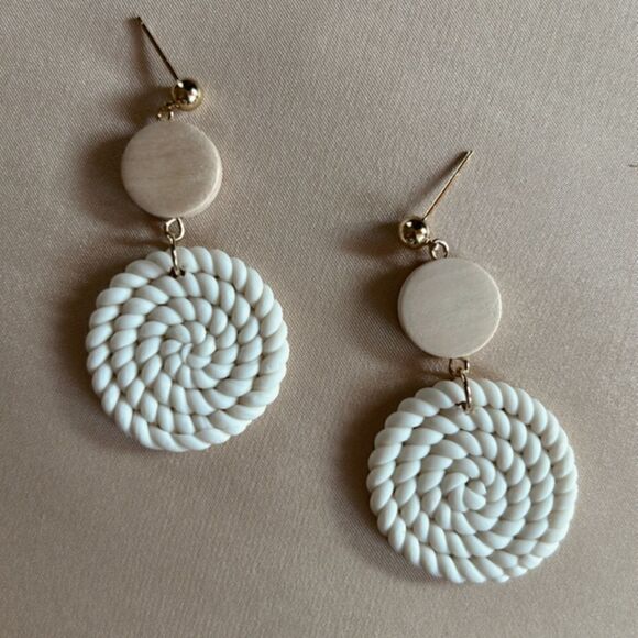 boho geo dangle earrings A544 - Picture 2 of 5